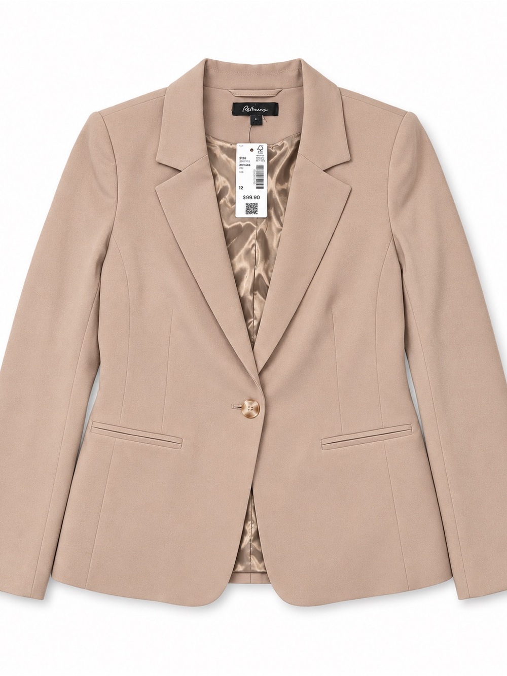 One-Button Blazer
